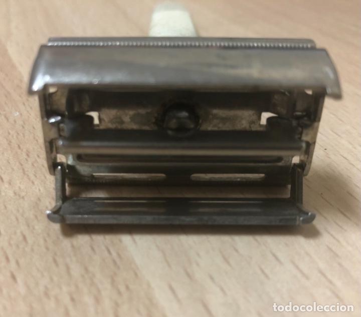 Antig&uuml;edades: ANTIG&Uuml;A M&Aacute;QUINA DE AFEITAR MARCA GILLETTE - Foto 5