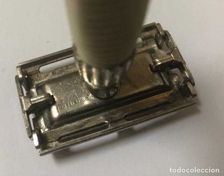 Antig&uuml;edades: ANTIG&Uuml;A M&Aacute;QUINA DE AFEITAR MARCA GILLETTE - Foto 6