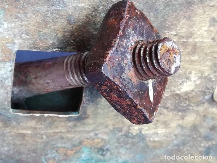 Antig&uuml;edades: LLAMADOR DE PUERTA EN LAT&Oacute;N O BRONCE - Foto 13