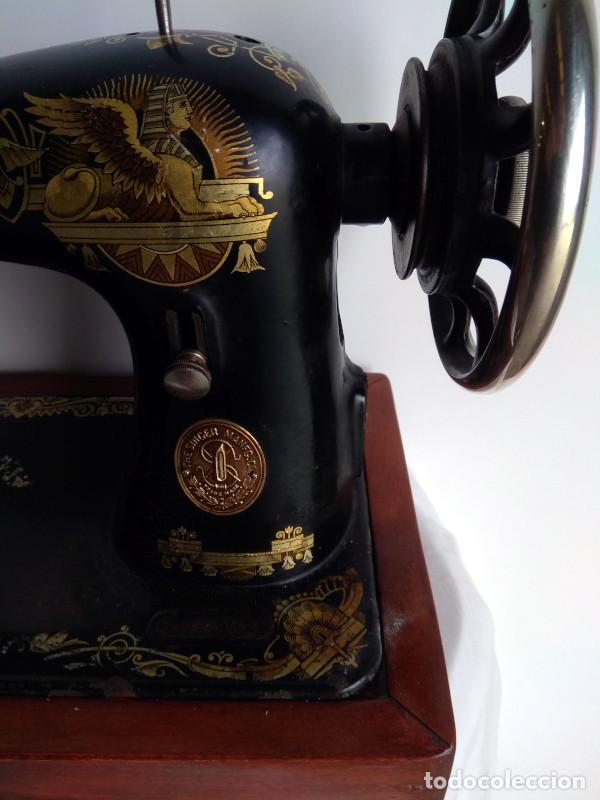 Antig&uuml;edades: MAQUINA DE COSER SINGER - Foto 9