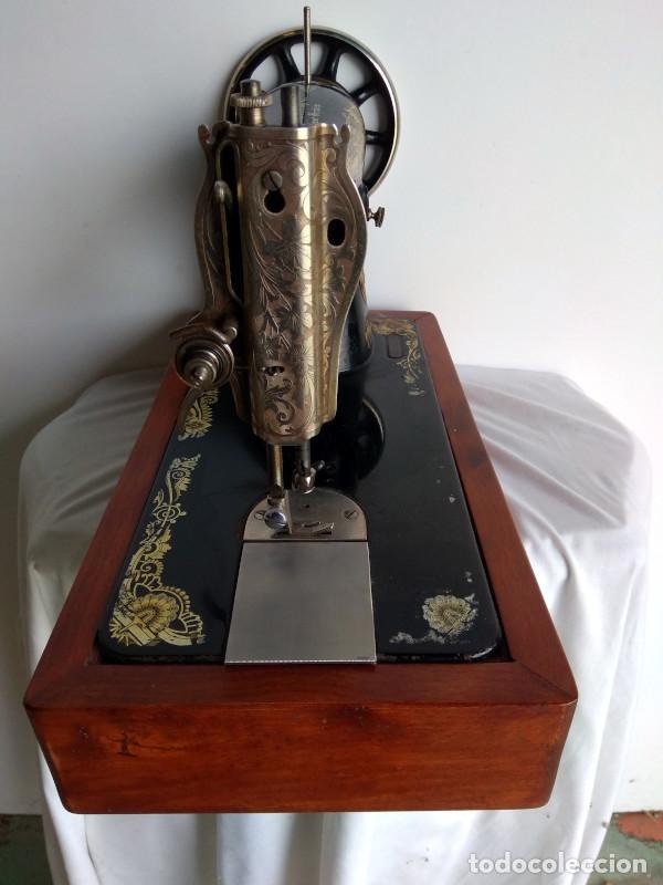 Antig&uuml;edades: MAQUINA DE COSER SINGER - Foto 10