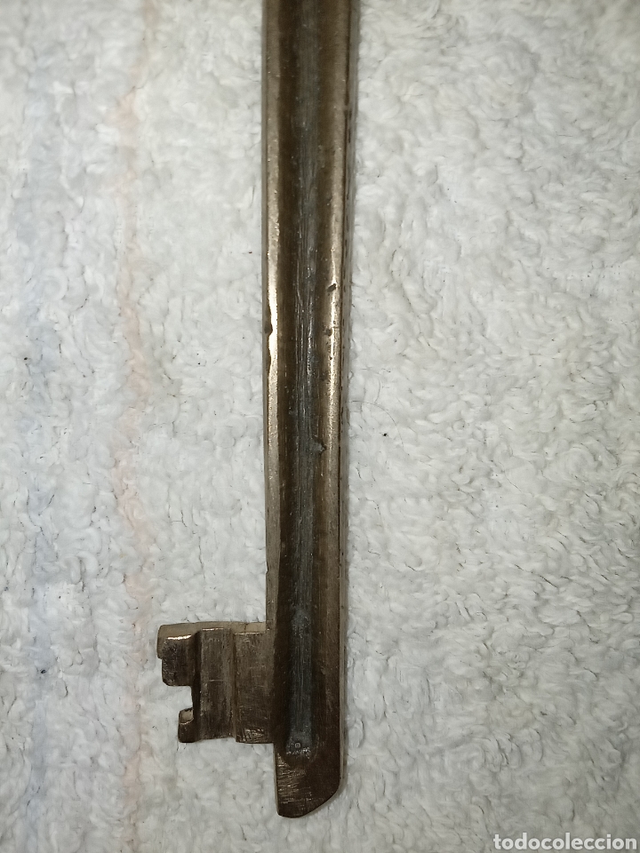 Antig&uuml;edades: LLAVE ANTIGUA LATON . - Foto 6