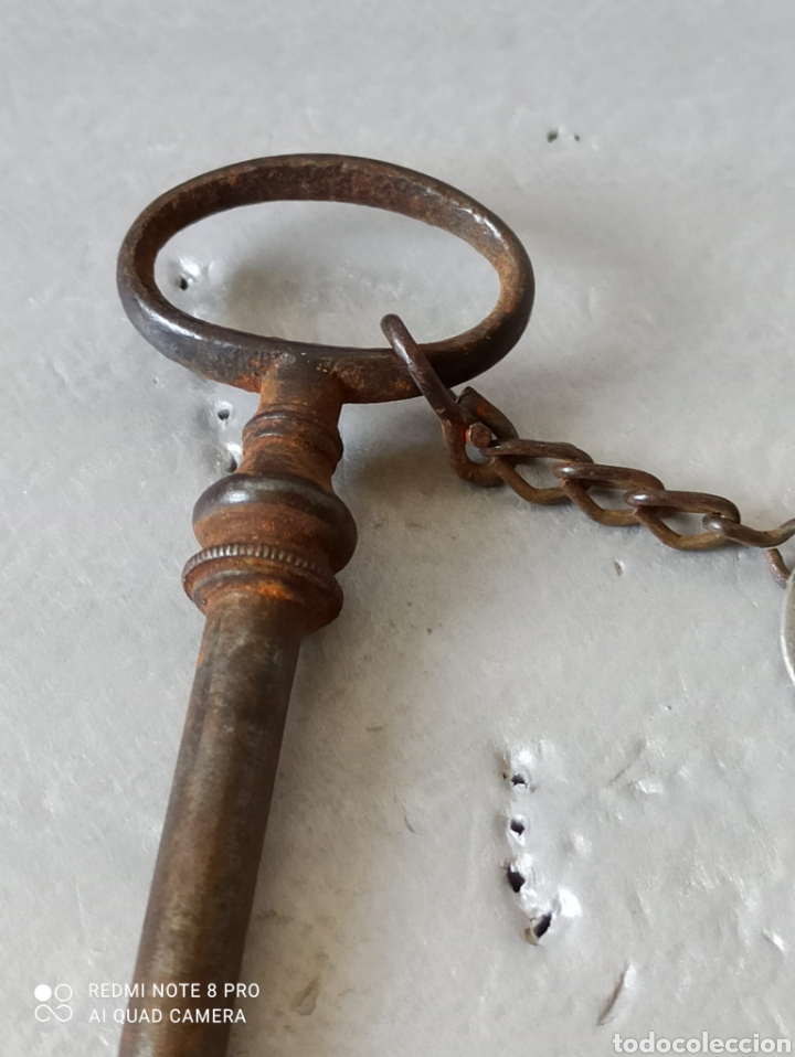 Antig&uuml;edades: Antigua llave con n&uacute;mero 14 - Foto 2