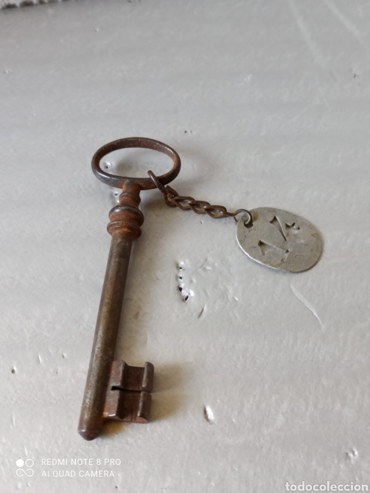 Antig&uuml;edades: Antigua llave con n&uacute;mero 14 - Foto 1
