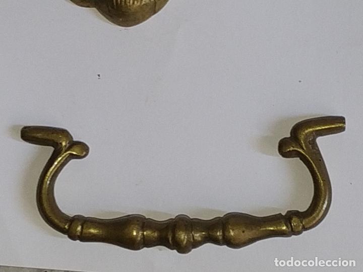 Antig&uuml;edades: 3 asas en bronce se. XIX - Foto 4