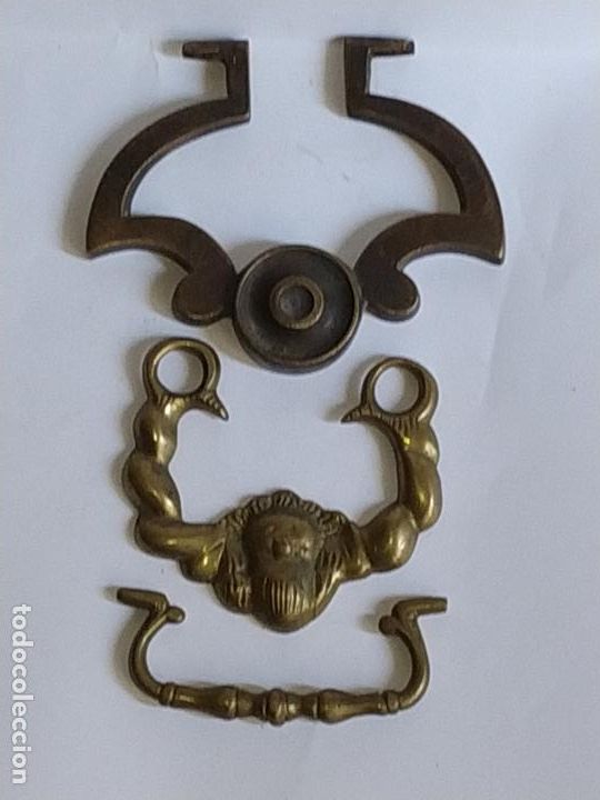 Antig&uuml;edades: 3 asas en bronce se. XIX - Foto 1