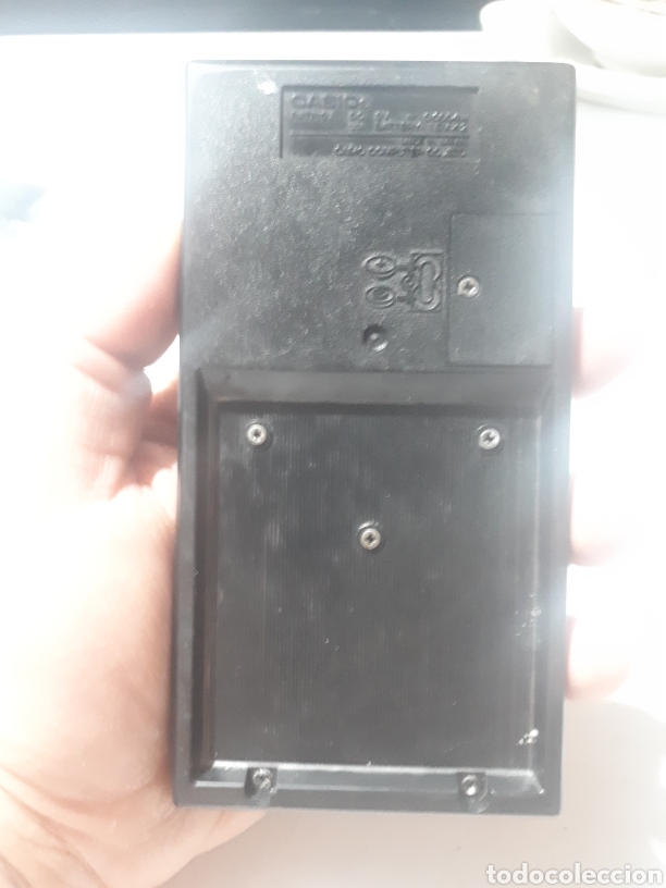 Antig&uuml;edades: Calculadora cient&iacute;fica CASIO FX - 250 C modelo plano pila boton funcionando - Foto 2