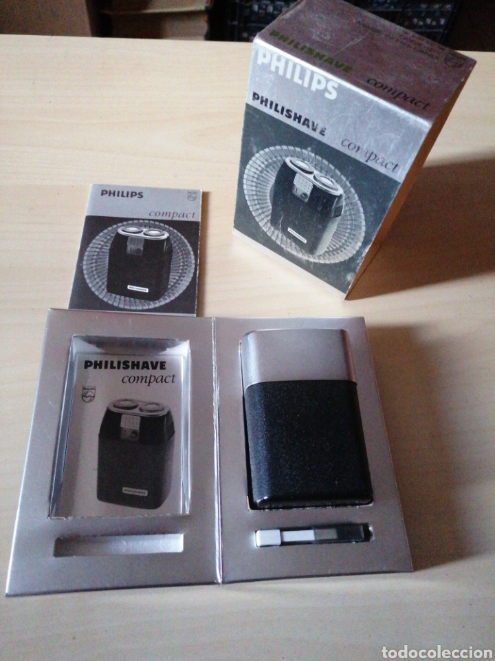 Antig&uuml;edades: Vintage PHILIPS PHILISHAVE COMPACT type HP 1204 - Foto 1