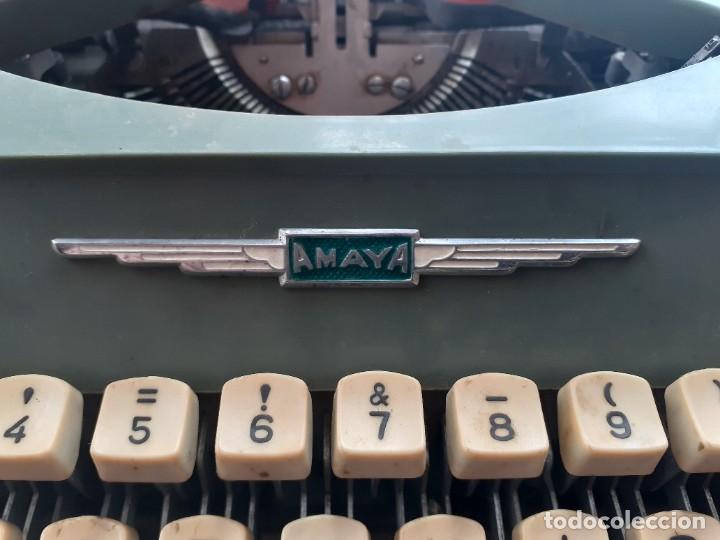 Antig&uuml;edades: Maquina escribir Amaya - Foto 2