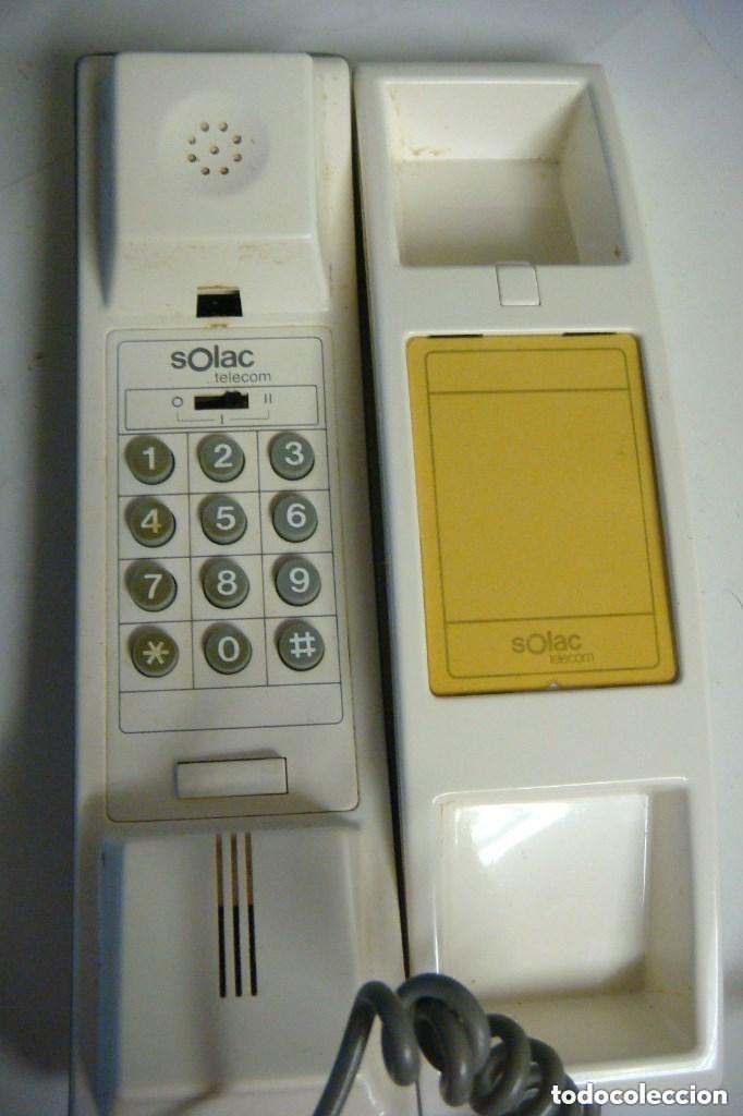 Tel&eacute;fonos: TELEFONO DE MESA MARCA SOLAC TELECOM--MOD 1010 FUNCIONA - Foto 3