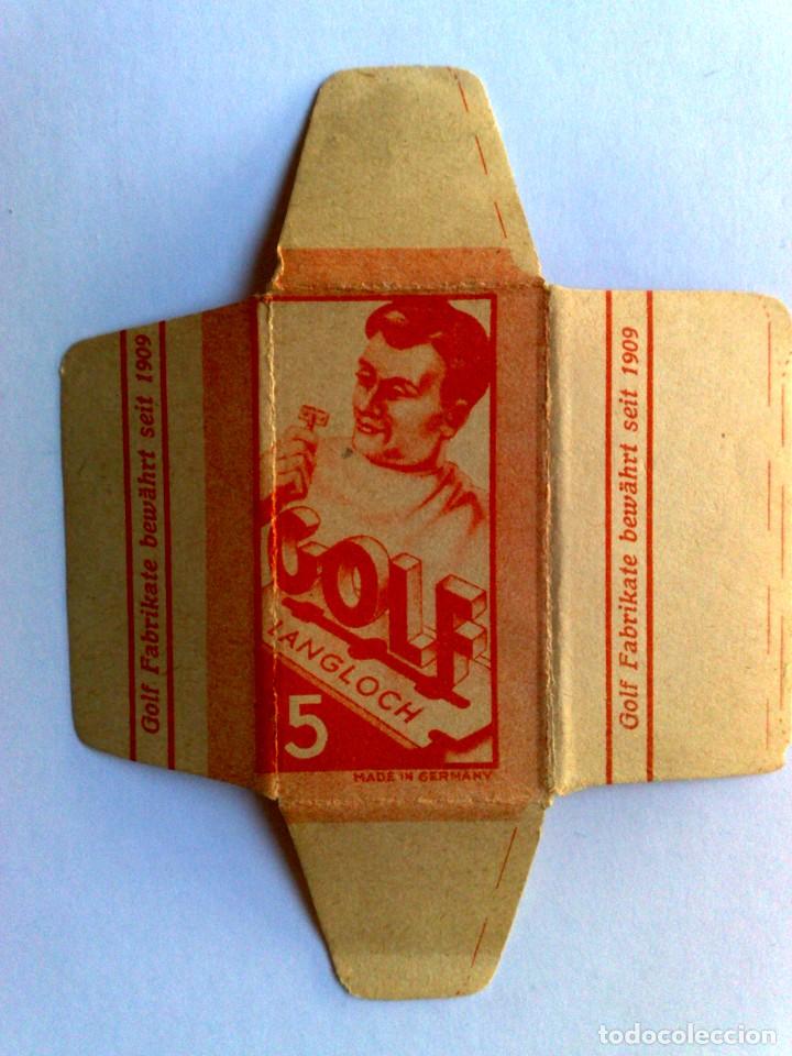 Antig&uuml;edades: HOJA DE AFEITAR ANTIGUA,GOLF LANGLOCH. - Foto 1