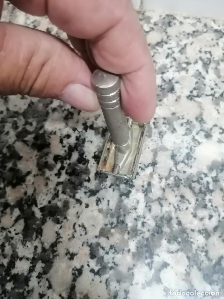 Antig&uuml;edades: MAQUINILLA AFEITAR GILLETTE PARA REPARAR - Foto 4