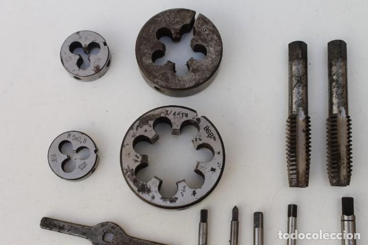 Antig&uuml;edades: LOTE DE MACHOS E HILERAS DE ROSCAR. - Foto 2