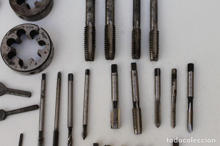 Antig&uuml;edades: LOTE DE MACHOS E HILERAS DE ROSCAR. - Foto 3