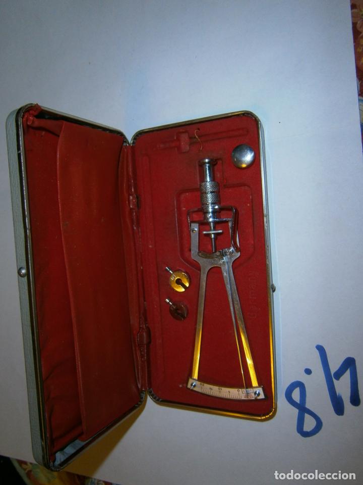 Antig&uuml;edades: ANTIGUO TONOMETRO OCULAR EN SU CAJA - Foto 2