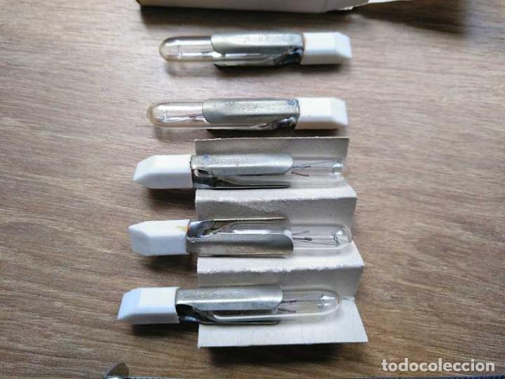Antig&uuml;edades: CAJA CON 5 LAMPARAS FER TELEFONO - Foto 62
