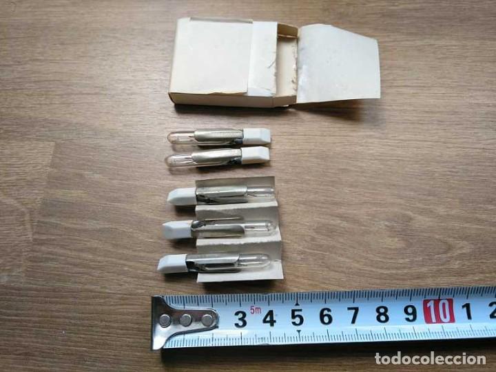 Antig&uuml;edades: CAJA CON 5 LAMPARAS FER TELEFONO - Foto 64
