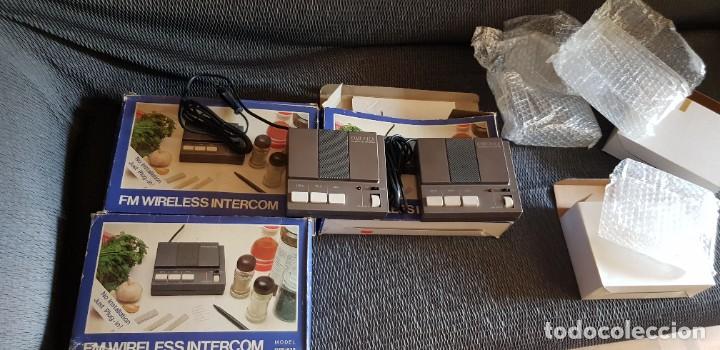 Antig&uuml;edades: Lote de 3 parejas de FM WIRELESS INTERCOM Model GEE- 938 - Foto 2