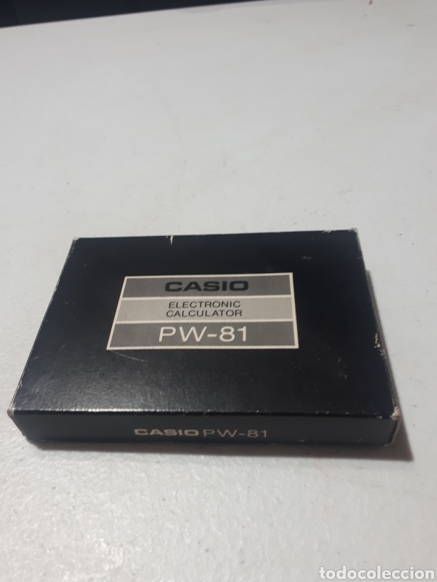 Antig&uuml;edades: Calculadora CASIO PW 81 COMPLETA FUNCIONANDO - Foto 4