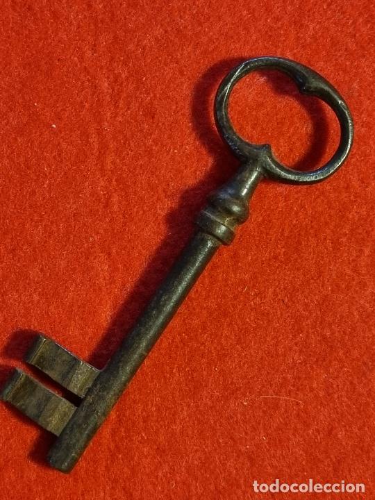 Antig&uuml;edades: ANTIGUA LLAVE CURIOSO MODELO 10 CMS. ORIGINAL C4 - Foto 2
