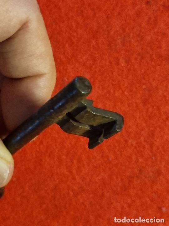 Antig&uuml;edades: ANTIGUA LLAVE CURIOSO MODELO 10 CMS. ORIGINAL C4 - Foto 3
