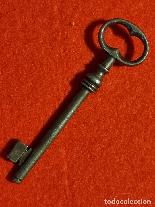 Antig&uuml;edades: ANTIGUA LLAVE CURIOSO MODELO 12 CMS. ORIGINAL C4 - Foto 2