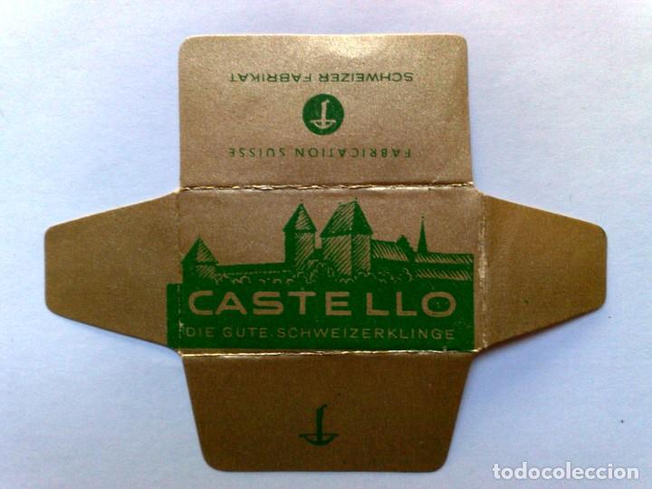 Antig&uuml;edades: HOJA DE AFEITAR ANTIGUA,CASTELLO,SCHWEIZERKLINGE. - Foto 1