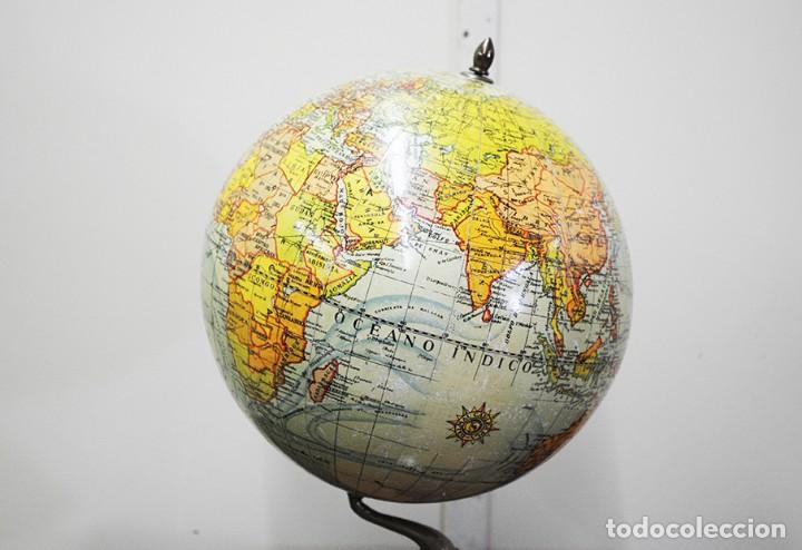 Antig&uuml;edades: GLOBO TERR&Aacute;QUEO DE SOBREMESA - Foto 2