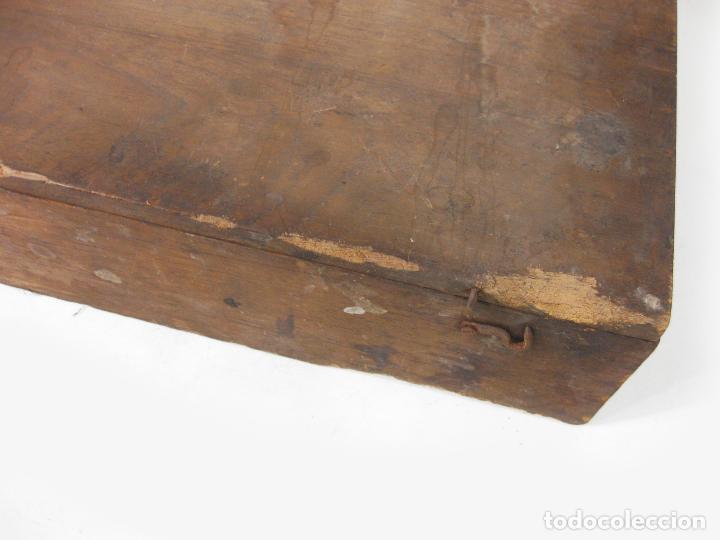 Antig&uuml;edades: ANTIGUO CAJ&Oacute;N O CAJA DE MADERA DE HERRAMIENTAS - Foto 5