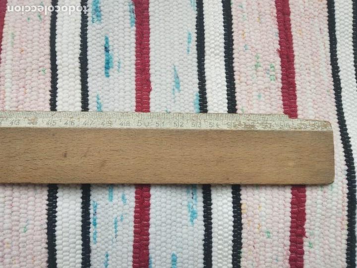Antig&uuml;edades: REGLA MADERA 60 CM - Foto 3