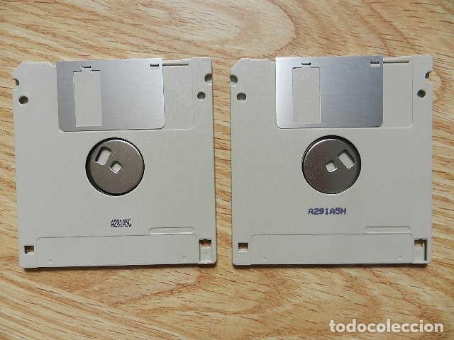 Antig&uuml;edades: Lote 2 Disquetes Antivirus PANDA Emercency disk - Foto 2