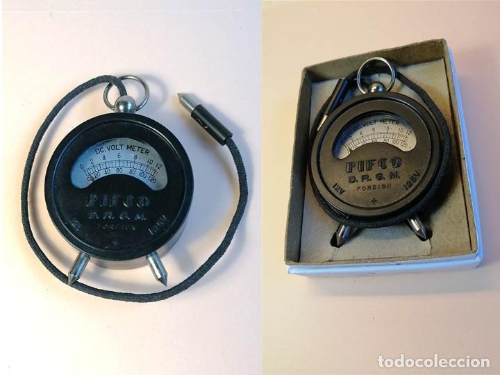 Antig&uuml;edades: VOLTIMETRO DE BOLSILLO PIFCO - Foto 2