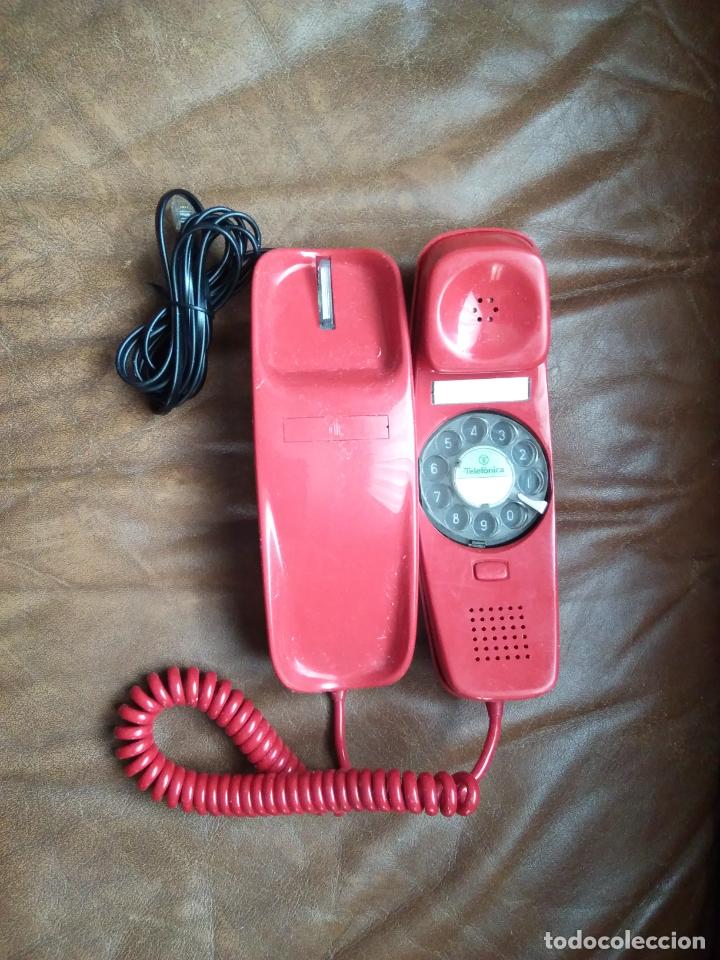 Tel&eacute;fonos: TELEFONO ROJO TELEFONICA GONDOLA - Foto 3