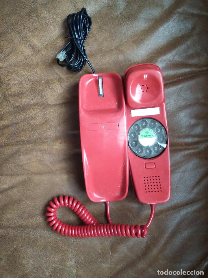Tel&eacute;fonos: TELEFONO ROJO TELEFONICA GONDOLA - Foto 5