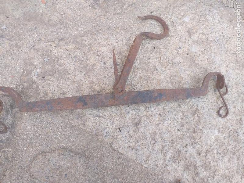 Antig&uuml;edades: Balanza antigua en hierro. - Foto 5