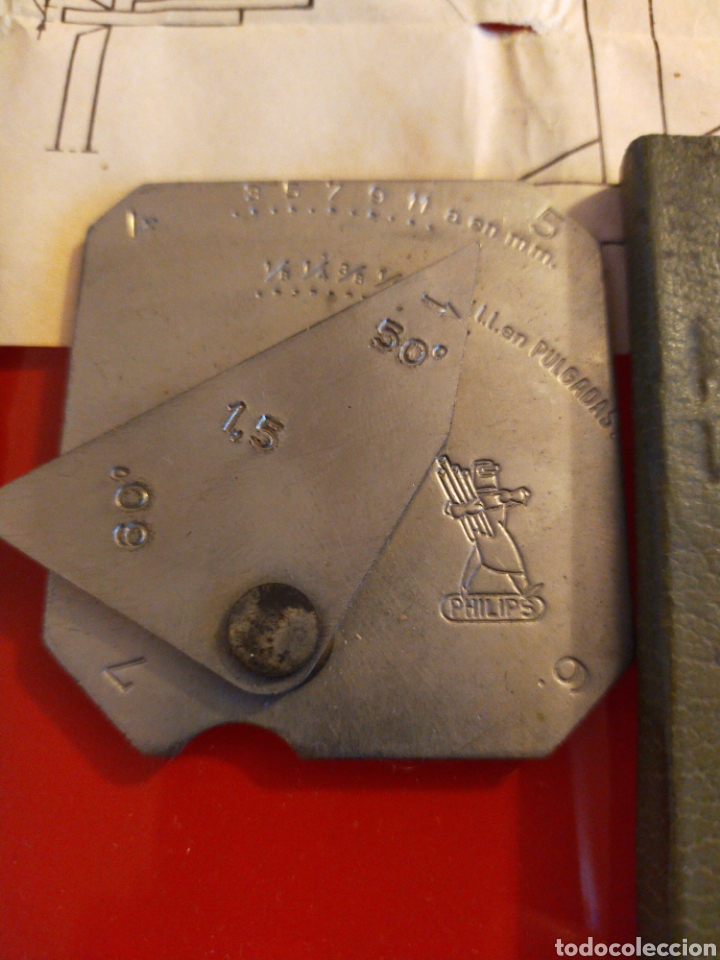 Antig&uuml;edades: Medidor soldadura Philips y libro - Foto 3