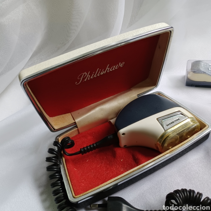 Antig&uuml;edades: ANTIGUA MAQUINILLA DE AFEITAR PHILIPS 800 - Foto 2