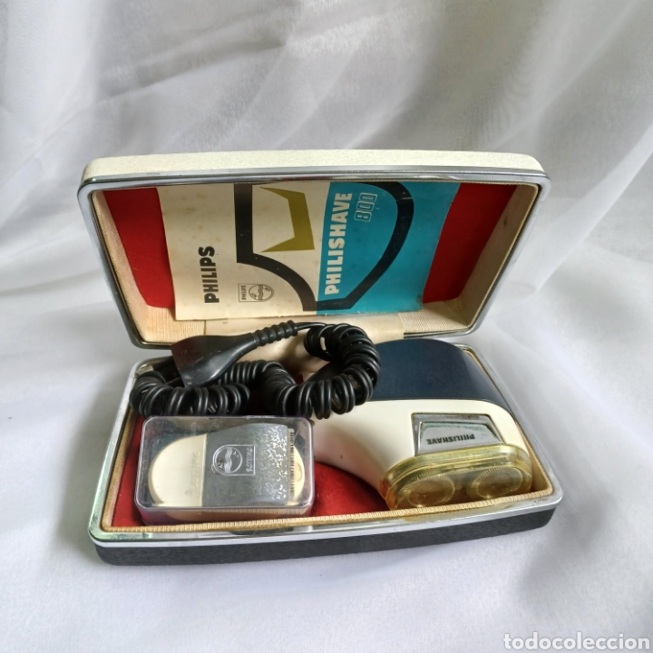 Antig&uuml;edades: ANTIGUA MAQUINILLA DE AFEITAR PHILIPS 800 - Foto 12
