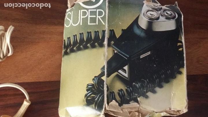 Antig&uuml;edades: Antigua afeitadora electrica philips philishave, funciona - Foto 6