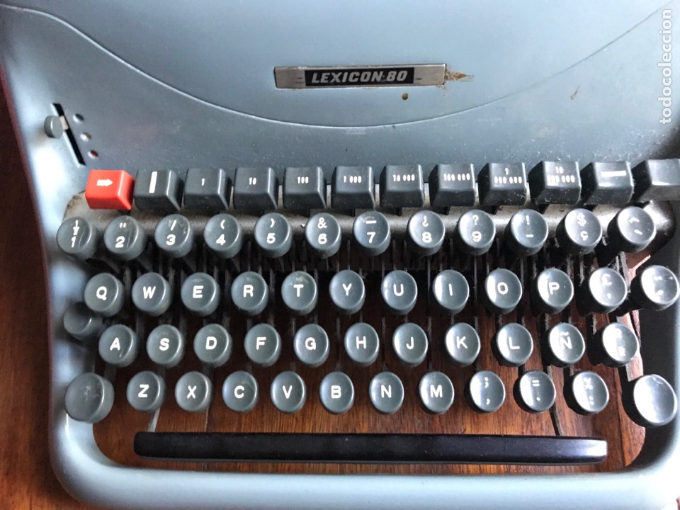 Antig&uuml;edades: Maquina escribir lexic&oacute;n 80 - Foto 2