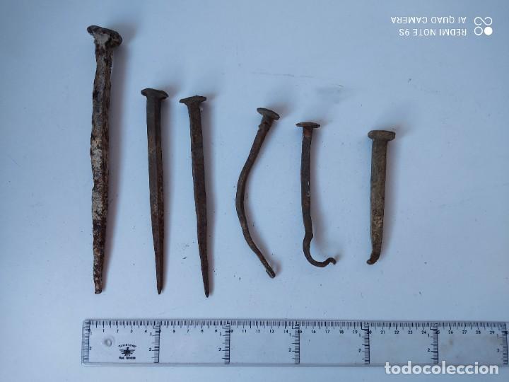 Antig&uuml;edades: LOTE DE CLAVOS ANTIGUOS - Foto 2