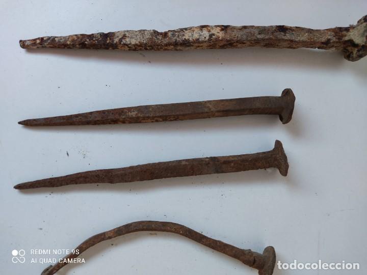 Antig&uuml;edades: LOTE DE CLAVOS ANTIGUOS - Foto 4