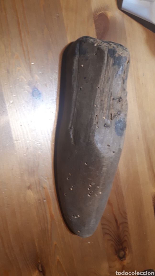 Antig&uuml;edades: Antigua horma zapato madera - Foto 2