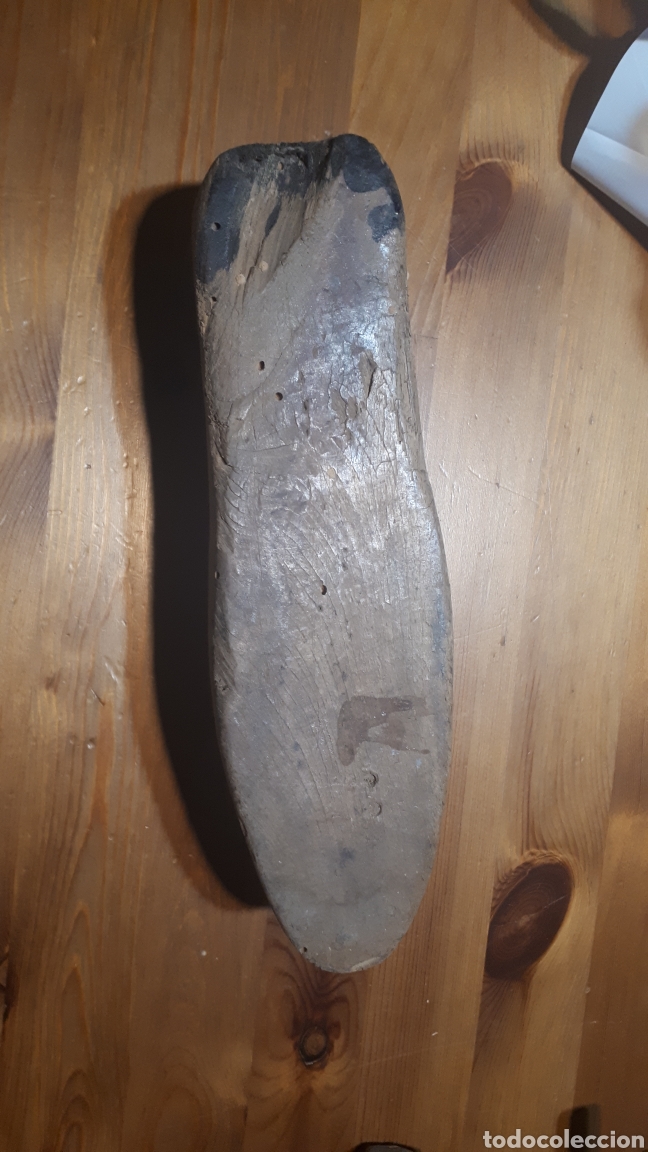 Antig&uuml;edades: Antigua horma zapato madera - Foto 3