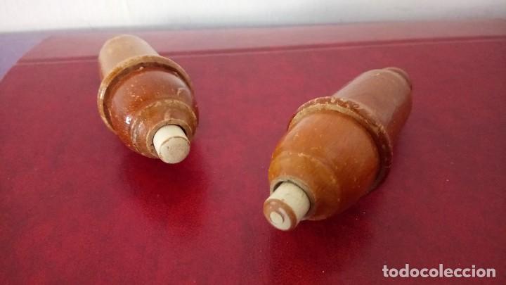 Antig&uuml;edades: Antiguos INTERRUPTORES de MADERA. - Foto 4