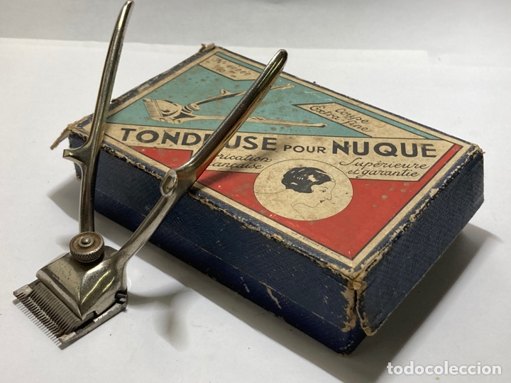 Antig&uuml;edades: M&aacute;quina de cortar pelo antigua - Foto 1