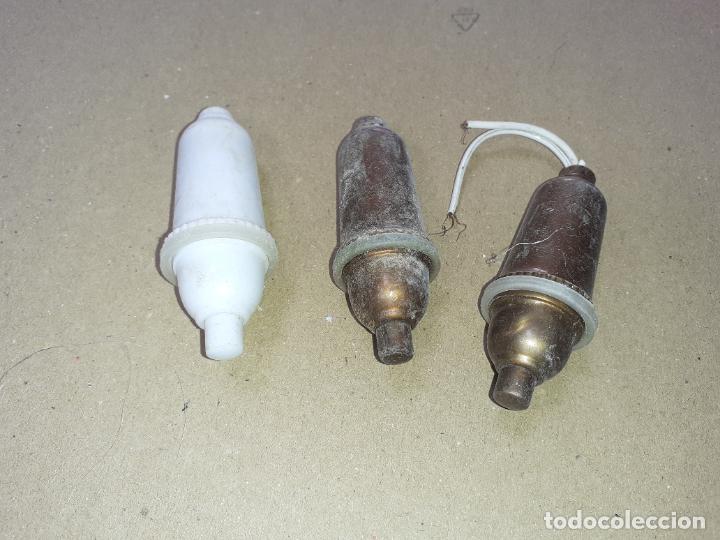 Antig&uuml;edades: INTERRUPTORES PERAS ANTIGUAS PARA LA LUZ - Foto 1