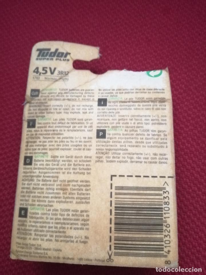 Antig&uuml;edades: PILA TUDOR EVEREADY SUPER PLUS - Foto 2