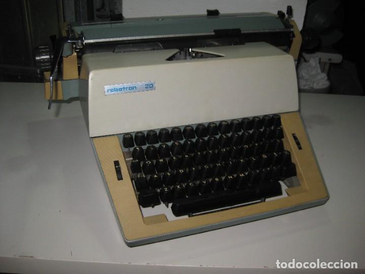 Antigüedades: Maquina escribir antigua Robotron 20 - Foto 1 - 274016308