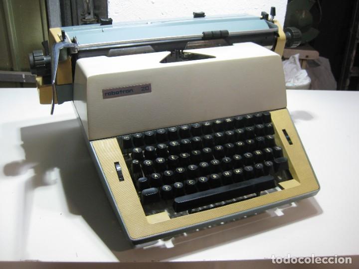 Antigüedades: Maquina escribir antigua Robotron 20 - Foto 2 - 274016308
